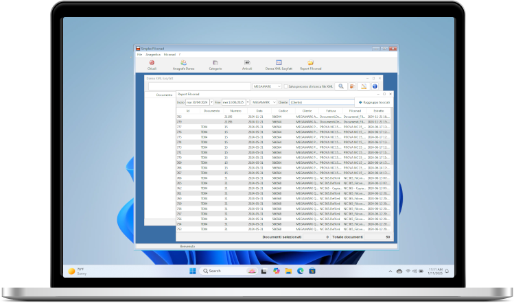 Generazione del tracciato Filconad da XML